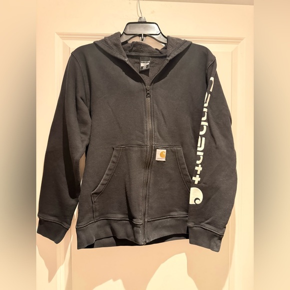 CARHATTT ZIPPER HOODIE (kids large so it fits me:women’s small) - Picture 1 of 9